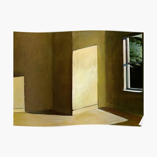 Sun in an Empty Room by Edward Hopper Poster