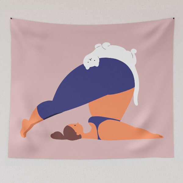 Item preview, Yoga With Cat 10 designed and sold by bignosework.