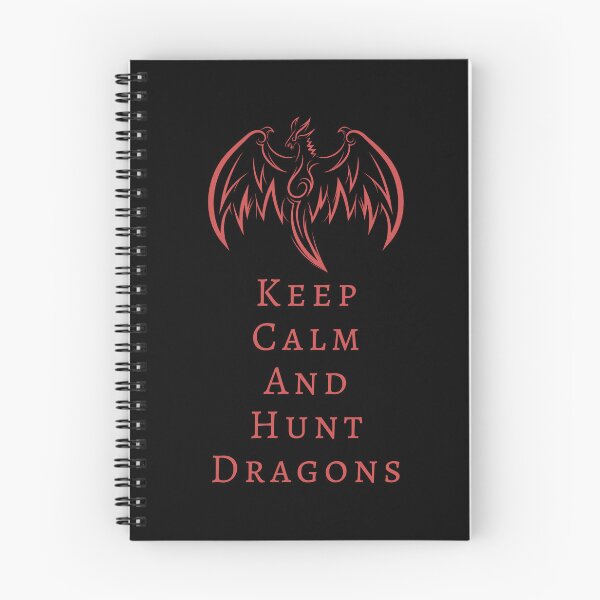 Item preview, Keep calm and hunt dragons designed and sold by RedTomasB.