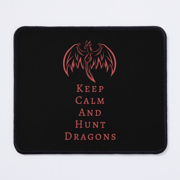 Item preview, Keep calm and hunt dragons designed and sold by RedTomasB.