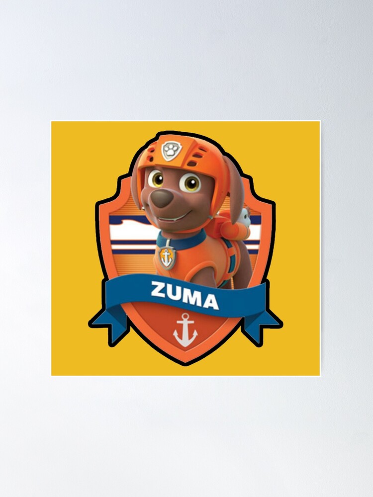 PAW Patrol Zuma Sticker for Sale by VlajkoArtist