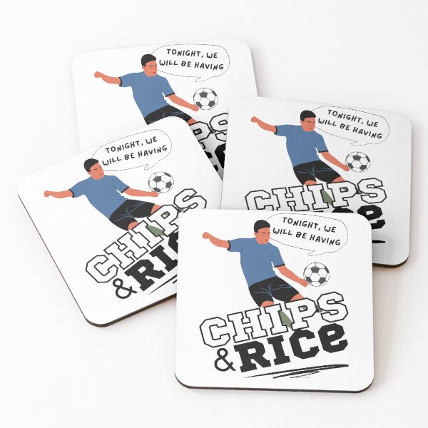Item preview, Tonight We Will Be Having Chips And Rice Football Soccer designed and sold by 133DandC.