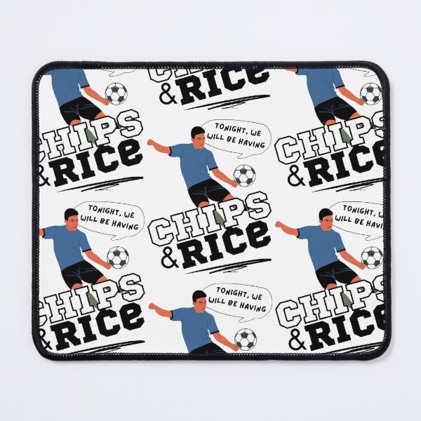 Item preview, Tonight We Will Be Having Chips And Rice Football Soccer designed and sold by 133DandC.