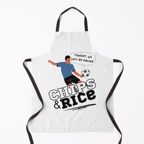 Item preview, Tonight We Will Be Having Chips And Rice Football Soccer designed and sold by 133DandC.