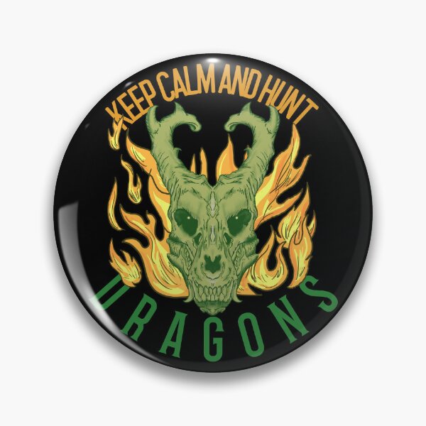 Item preview, Keep Calm And Hunt Dragons designed and sold by SwordsAndCharms.