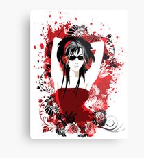 MUSIC Metal Print