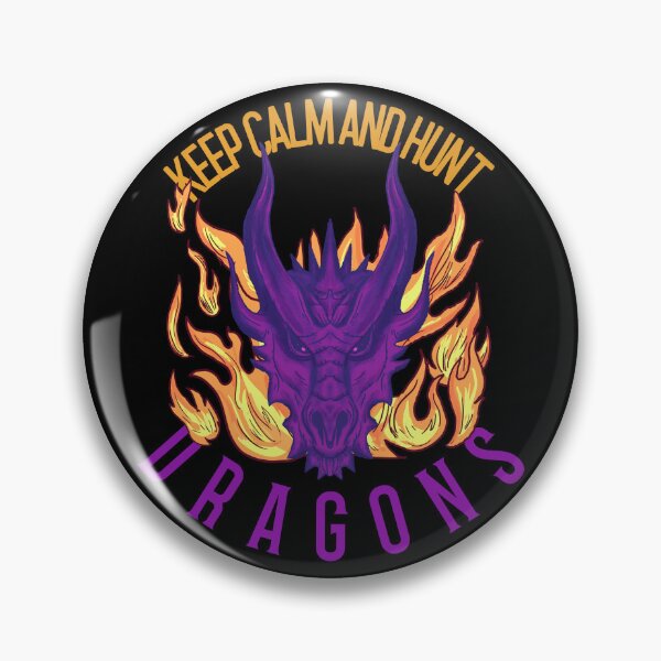Item preview, Keep Calm And Hunt Dragons designed and sold by SwordsAndCharms.