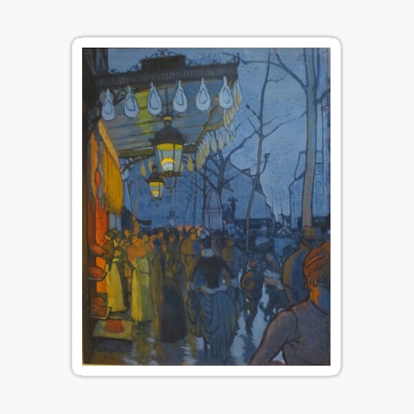 Artikel-Vorschau von Anquetin Avenue de Clichy von Louis Anquetin - Vintage Art, designt und verkauft von RickE.