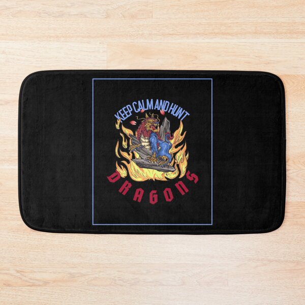 Item preview, Keep Calm And Hunt Dragons designed and sold by SwordsAndCharms.