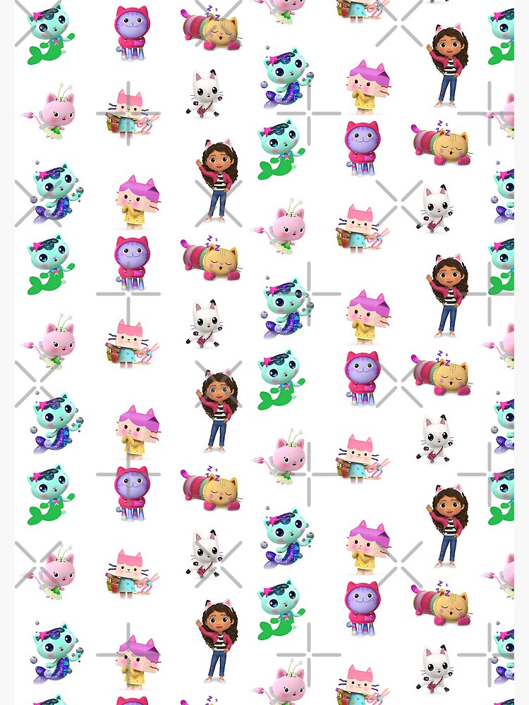 Gabby Dollhouse Sticker Pack - Gabby's Dollhouse Sticker for Sale by anaev