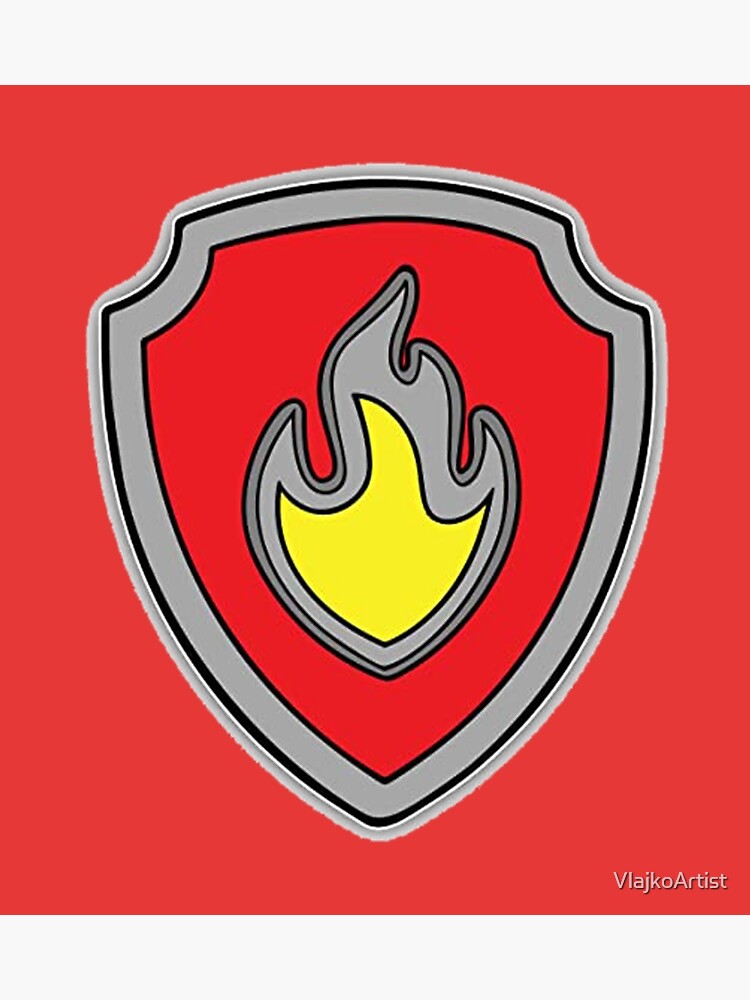 "PAW Patrol Marshall" Poster for Sale by VlajkoArtist | Redbubble
