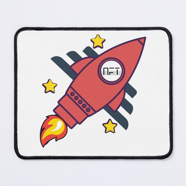 Item preview, NFT ROCKET designed and sold by Axeel.art.
