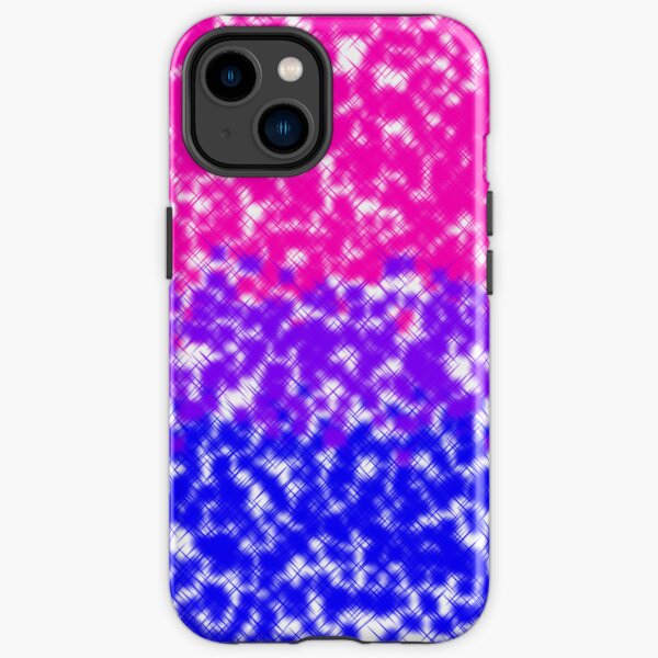 Bi Pride Sparkly Flag iPhone Tough Case