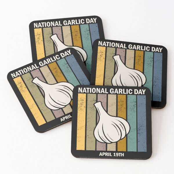 Item preview, National Garlic Day designed and sold by ValentinaHramov.