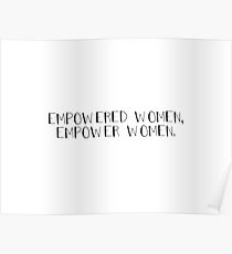 Empowered Women Poster