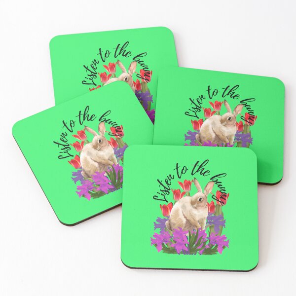 Item preview, Listen To The Bunny - Bunny  T Shirt designed and sold by Leslie Hasty.