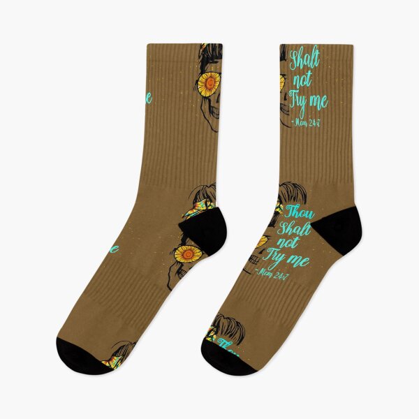 Item preview, Skeleton mom Thou shalt not try me mom 24/7- funny mom/ Mother’s Day designed and sold by Designs Of all kinds.