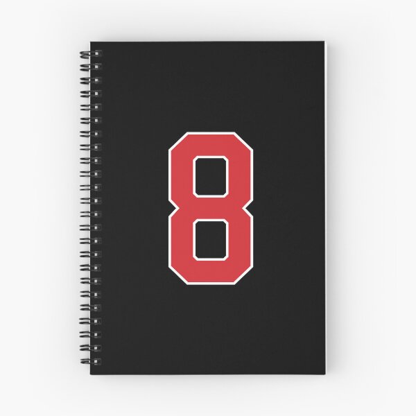 Item preview, Deportes número 8, color negro rojo suerte deporte ocho designed and sold by ArtIsParty.