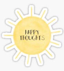 Happy Thoughts Sticker