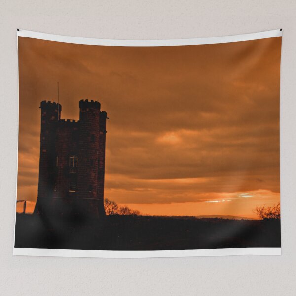 Item preview, Broadway Tower Sunset Cotswolds Worcestershire UK designed and sold by AndyEvansPhotos.