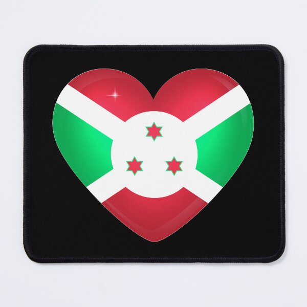Item preview, My heart is in Burundi, Love Burundi designed and sold by ArtIsParty.