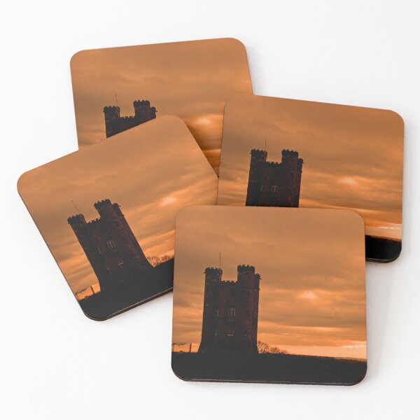 Item preview, Broadway Tower Sunset Cotswolds Worcestershire UK designed and sold by AndyEvansPhotos.