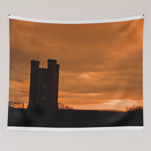 Item preview, Broadway Tower Sunset Cotswolds Worcestershire UK designed and sold by AndyEvansPhotos.