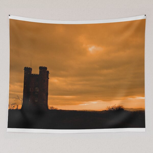 Item preview, Broadway Tower Sunset Cotswolds Worcestershire UK designed and sold by AndyEvansPhotos.
