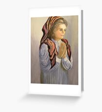 childs prayer Greeting Card