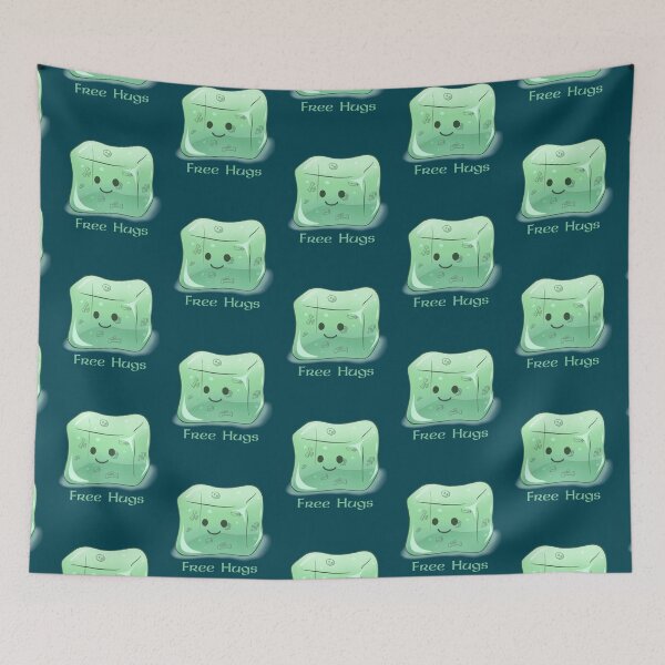 Item preview, Gelatinous Cube Free Hugs   designed and sold by SomeTeeShirtsF.