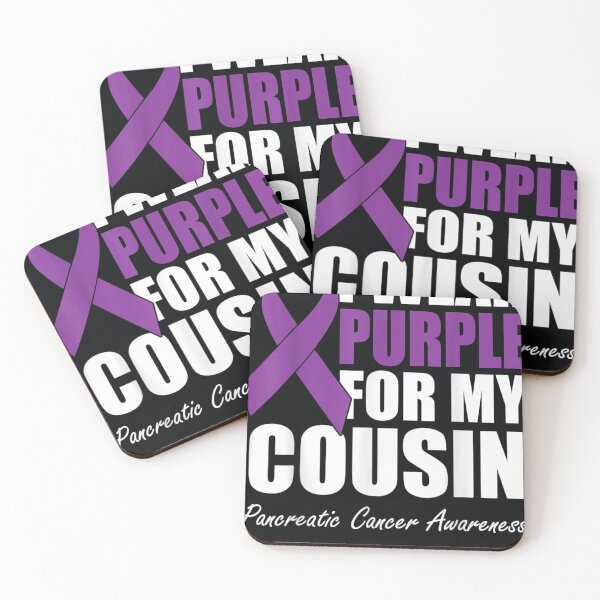 Item preview, I Wear Purple For My Cousin Pancreatic Cancer Awareness designed and sold by DeannaMarks.