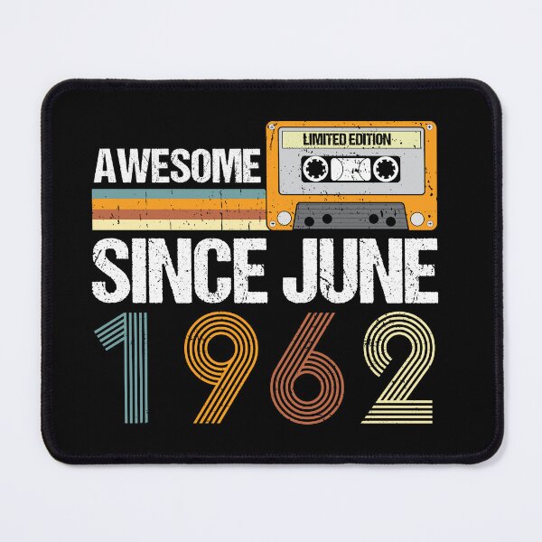 Item preview, Awesome Since June 1962 | 60th birthday | vintage June 1962 designed and sold by AMINE ★★★★★.