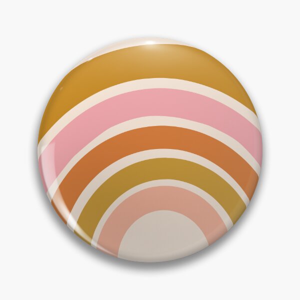 Item preview, Boho Rainbow in Blush and Terracotta designed and sold by JuneJournal.