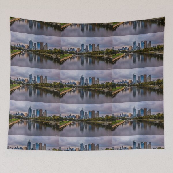 Item preview, Melbourne from the Swan Street Bridge, Melbourne, Victoria, Australia. designed and sold by Vicki Walsh.