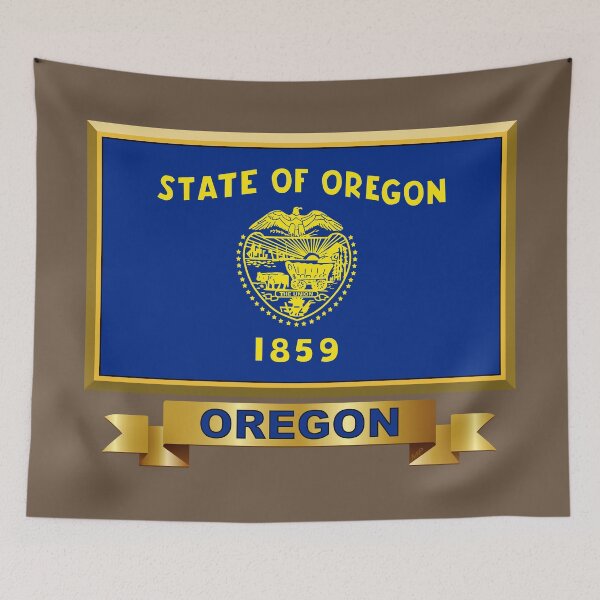 Item preview, OREGON Flag Gifts, Masks, Stickers & Products (3) designed and sold by mpodger.