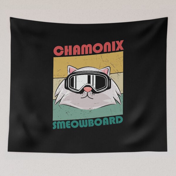Item preview, Chamonix snowboarding retro designed and sold by chrlalexandru.