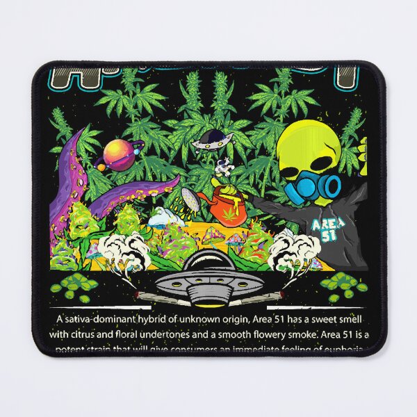 Item preview, Hybrid Cross Area51 Marijuana Strain Cannabis Leaf Long Sleeve designed and sold by contawana1s.