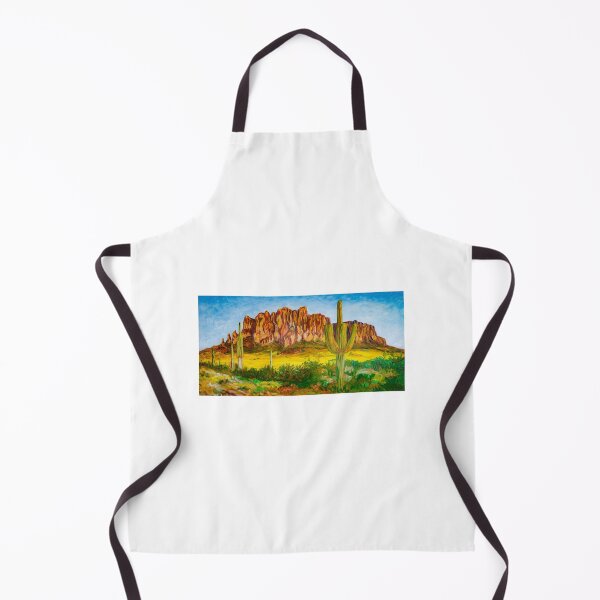 Item preview, Superstition Mountain in Arizona Panorama USA designed and sold by ArinasFineArt.