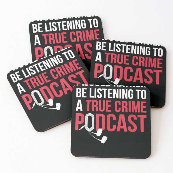 Item preview, I Would Rather Be Listening To A True Crime Podcast designed and sold by DeannaMarks.