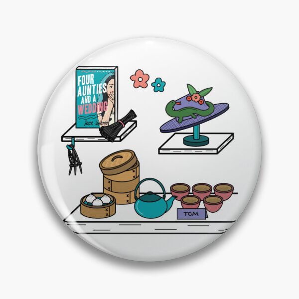 Item preview, Four Aunties and a Wedding - Jesse Sutanto designed and sold by bookshelfsketch.