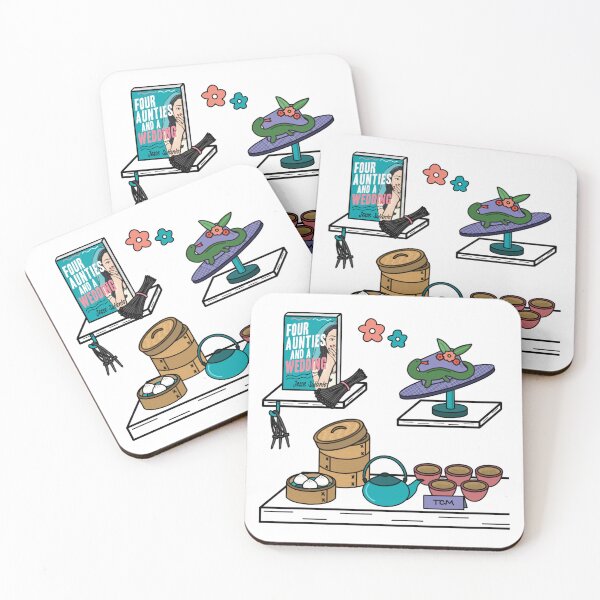 Item preview, Four Aunties and a Wedding - Jesse Sutanto designed and sold by bookshelfsketch.
