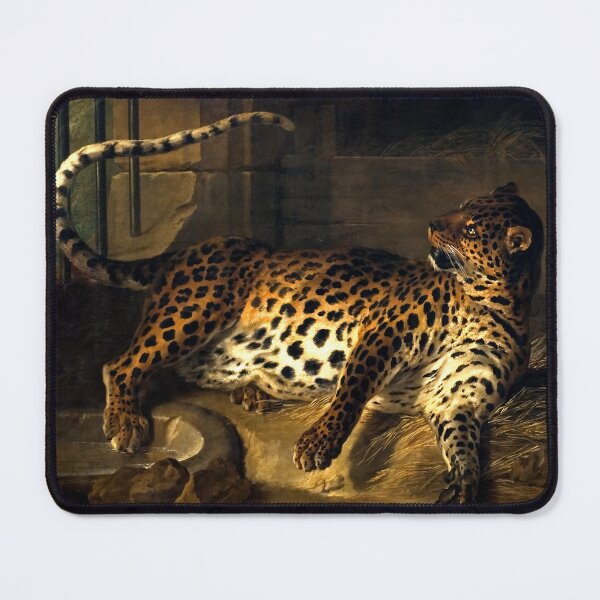 Item preview, Leopard in a Cage Confronted by Two Mastiffs - Jean-Baptiste Oudry (1739) designed and sold by Geraldo Garcia.