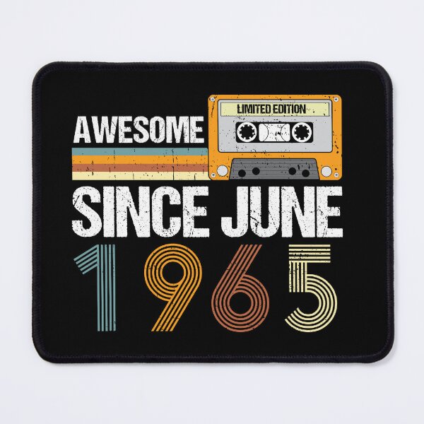 Item preview, Awesome Since June 1965 | 57th birthday | vintage June 1965 designed and sold by AMINE ★★★★★.