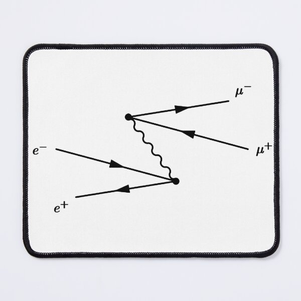 Item preview, Feynman diagram, electron positron, to muon scattering designed and sold by NoetherSym.