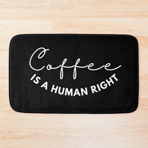 Item preview, Coffee shop solo, coffee is a human right,are you brewing coffee for me , positive quote ,black and white illustration. designed and sold by Coolclassy.