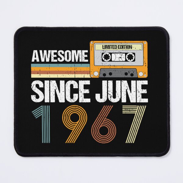 Item preview, Awesome Since June 1967 | 55th birthday | vintage June 1967 designed and sold by AMINE ★★★★★.