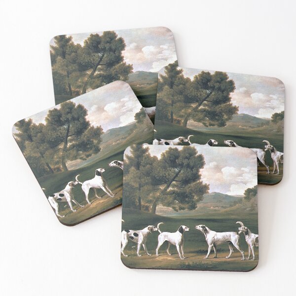 Item preview, Foxhounds in a Landscape - George Stubbs (1762) designed and sold by Geraldo Garcia.