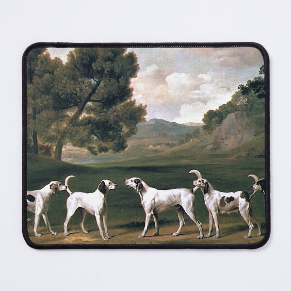 Item preview, Foxhounds in a Landscape - George Stubbs (1762) designed and sold by Geraldo Garcia.