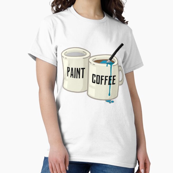 Vista previa del artículo con la obra «La lucha del pintor», diseñado y vendido por SomeTeeShirtsF.