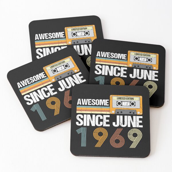 Item preview, Awesome Since June 1969 | 53th birthday | vintage June 1969 designed and sold by AMINE  ★★★★★.